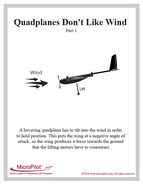 Quadeplanes Don't Like Wind