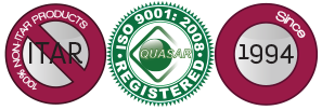 100% Non-ITAR Products | Registered ISO 9001:2008 | Since 1994