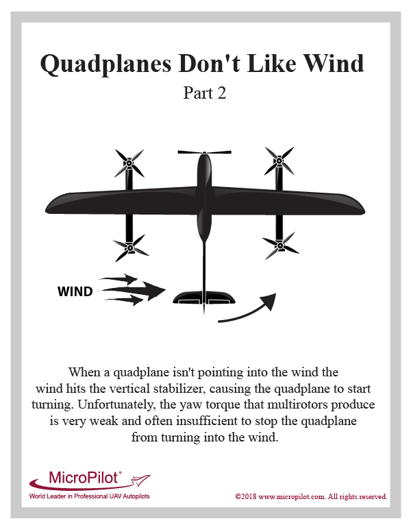Quadeplanes Don't Like Wind